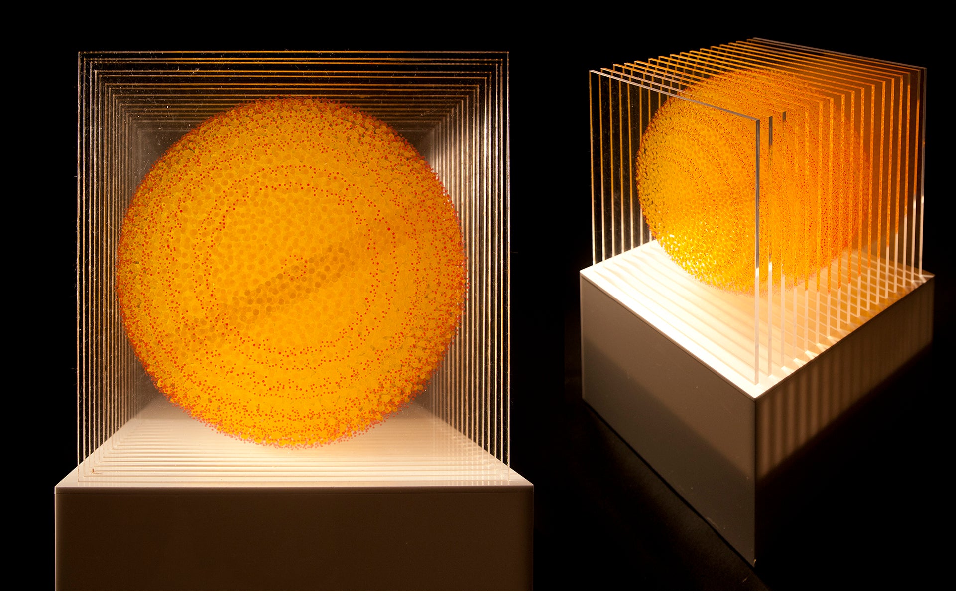 Archive - Galaxy in a Box™ # 8 - Light Concentric - living Inside the Box